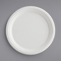 EcoChoice Compostable Sugarcane / Bagasse 10" Plate - 500/Case