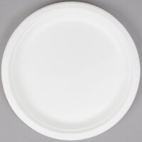 EcoChoice Compostable Sugarcane / Bagasse 10 inch Plate - 500/Case