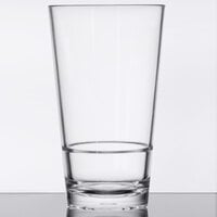 GET S-17-CL Revo 16 oz. Customizable SAN Plastic Stackable Mixing / Pint Glass - 24/Case