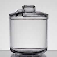 GET CD-8-CL Clear 8 oz. Condiment Jar with Lid