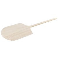 14 inch x 16 inch Wood Pizza Peel with 20 inch Handle