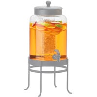 Cal-Mil C1580-3BEV 3 Gallon Replacement Glass Beverage Chamber for Soho Round Dispensers
