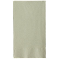 Choice 15 inch x 17 inch Sage 2-Ply Paper Dinner Napkin - 125/Pack