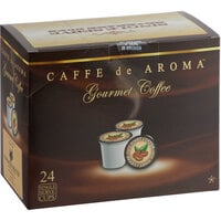 Caffe de Aroma Sumatra Blend Coffee Single Serve Cups - 24/Box