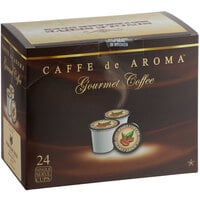 Caffe de Aroma Midnight Silk Coffee Single Serve Cups - 24/Box