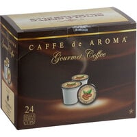 Caffe de Aroma Colombian Supreme Coffee Single Serve Cups - 24/Box