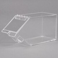 Cal-Mil 339-12 Full Size Clear Plastic Dome End-Cut Food Pan Cover 