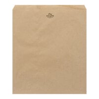 Duro 15" x 18" Brown Merchandise Bag - 500/Bundle