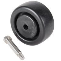 Paragon 513517 3 inch Black Replacement Wheel for 6133410 Cooler Snow Cone Machine