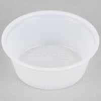Solo P150N 1.5 oz. Translucent Polystyrene Souffle / Portion Cup - 2500/Case