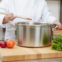 Vollrath Tribute® 6 qt Tri-Ply Stainless Steel Stock Pot - 8Dia x 5 3/4D