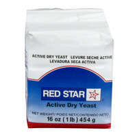 Lesaffre Red Star Bakers Active Dry Yeast 1 lb. Vacuum Pack