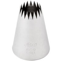 Ateco # 849 - Closed Star Pastry Tip .69'' Opening Diameter- Stainless  Steel by Ateco