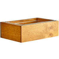 Cal-Mil 3360-12 Vintage Wood Ice Housing - 21 inch x 13 inch x 6 1/2 inch