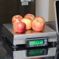 Cardinal Detecto APS20 30 lb. Point of Sale Scale with 10 inch x 10 inch Platform, Legal for Trade