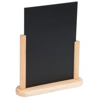 American Metalcraft ELEBLA 9 inch x 12 inch Natural Wood-Finish Table Top Board