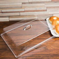 Cal-Mil 327-13 Clear Standard Rectangular Bakery Tray Cover - 13 inch x 18 inch x 4 inch