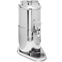Eastern Tabletop 7562 2 Gallon Stainless Steel Milk Dispenser with Central Ice Chamber