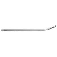 ProTeam 100136 54 inch Single Bend Tapered Chrome Vacuum Wand - 1 1/2 inch - 1 1/4 inch Diameter