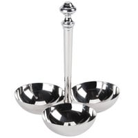 Eastern Tabletop 7630 3 Section Stainless Steel Condiment Holder