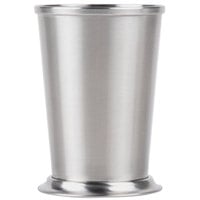 American Metalcraft JC11 11 oz. Brushed Stainless Steel Mint Julep Cup