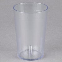 Cambro 800P152 Colorware 7.8 oz. Clear Customizable SAN Plastic Tumbler - 72/Case