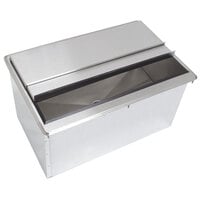 Advance Tabco D-30-IBL-7 Stainless Steel Drop-In Ice Bin with 7-Circuit Cold Plate - 27 inch x 18 inch