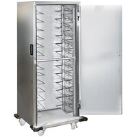 Lakeside 6540 13 Pan End Load Stainless Steel Enclosed Bun / Sheet Pan Rack with Universal Ledges - Assembled