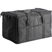 Choice Black Large Insulated Nylon Cooler Bag (Holds 72 Cans)