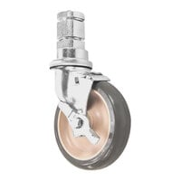Alto-Shaam CS-24875 5" Swivel Stem Caster with Brake for Cook and Hold Ovens, Holding Cabinets, and Proofing Cabinets