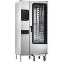 Convotherm C4ED20.10ES Half Size Roll-In Boilerless Electric Combi Oven with easyDial Controls - 208V, 3 Phase, 38.2 kW