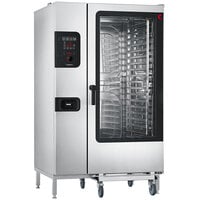 Convotherm C4ED20.20GS Liquid Propane Full Size Roll-In Boilerless Combi Oven with easyDial Controls - 218,400 BTU