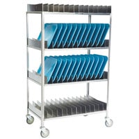 Lakeside 868 Stainless Steel Tray Drying Rack - 56 Tray Capacity