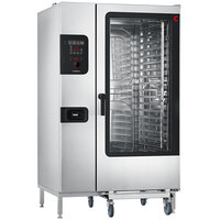 Convotherm C4ED20.20GB Natural Gas Full Size Roll-In Combi Oven with easyDial Controls - 327,600 BTU