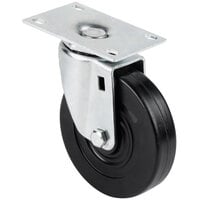 4 inch Replacement Swivel Plate Caster - 115 lb. Capacity