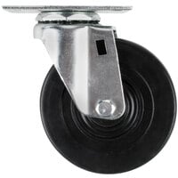4 inch Replacement Swivel Plate Caster - 115 lb. Capacity