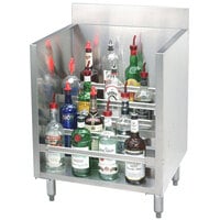 Advance Tabco CRLR-12 Stainless Steel Liquor Display Cabinet - 12 inch x 21 inch
