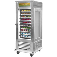 Alluserv AC10 Reach In Solid Door Air Curtain Refrigerator