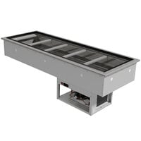 Advance Tabco DIRCP-5 Stainless Steel Five Pan Drop-In Refrigerated Cold Pan Unit