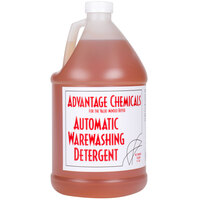 Advantage Chemicals 1 gallon / 128 oz. Liquid Dish Washing Machine Detergent - 4/Case