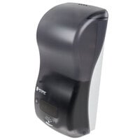 San Jamar SHF900TBK Rely Pearl Black Hybrid Touchless Foam Soap Dispenser - 5 1/2" x 4" x 12"