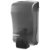 San Jamar SF1300TBK Rely Pearl Black Manual Foam Soap Dispenser - 5" x 4" x 10"