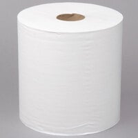 Lavex Janitorial 8" White Aircell (TAD) Premium Paper Towel, 800 Feet / Roll - 6/Case