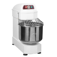 Eurodib LM40T 40 Qt. / 35 lb. Single Speed Spiral Dough Mixer - 220V, 4 HP
