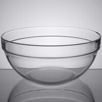 Arcoroc 09994 144 oz. Stackable Glass Ingredient Bowl by Arc Cardinal
