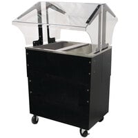 Advance Tabco B2-CPU-B-SB Two Well Everyday Buffet Ice-Cooled Table with Enclosed Base - Open Well