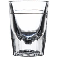 Libbey 5126/A0007 2 oz. Fluted Shot Glass with 1 oz. Pour Line - 12/Pack