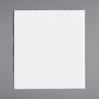 Choice White Linen-Feel 1/4 Fold Dinner Napkin - 800/Case