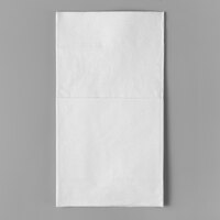 Choice 15 inch x 17 inch ReadyNap White Pocket Fold Dinner Napkin - 800/Case