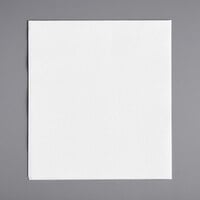 Choice White Linen-Feel 1/4 Fold Dinner Napkin   - 50/Pack